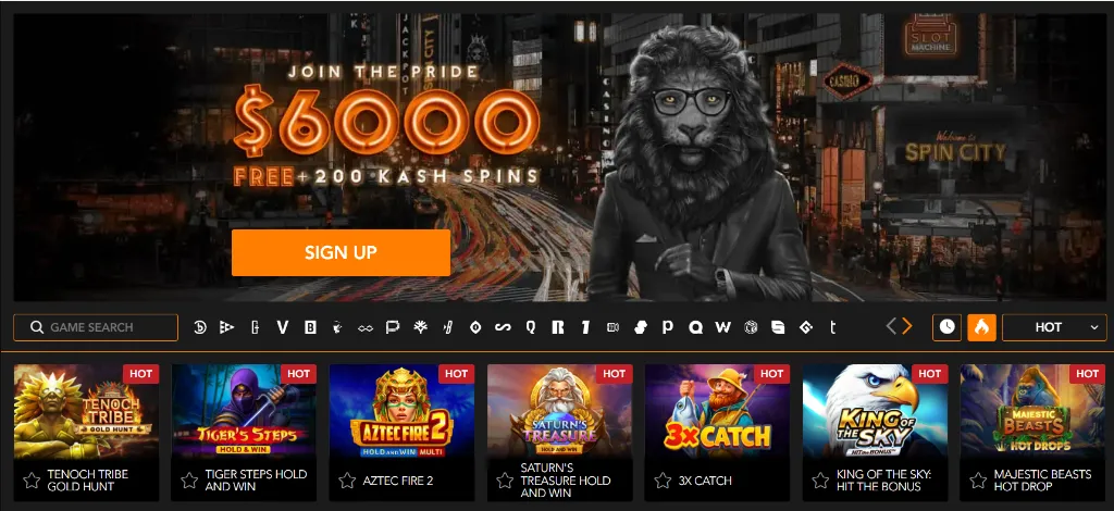 Johnny Kash Casino Website